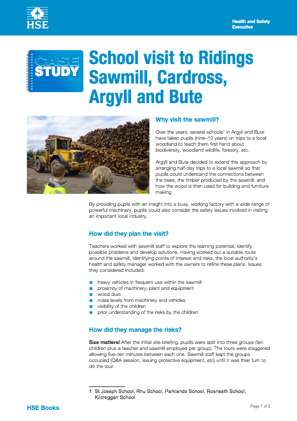 Riding Sawmill Case Study